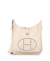 Pre-Owned HERMES Pm Evelyne Bag Gen Iii Clemence