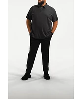 Men's Big and Tall commuter shirt tech polo