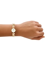 Kate Spade New York Women's Monroe Three-Hand Gold-Tone Stainless Steel Watch, 20mm