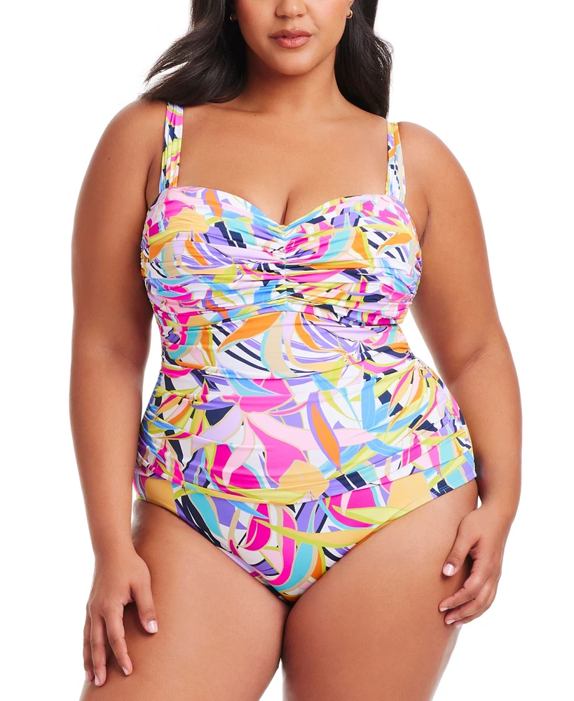 Bleu by Rod Beattie Plus Living Color Swimsuit