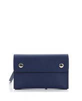 Pre-Owned HERMES Double Snap Pochette Crossbody Epsom