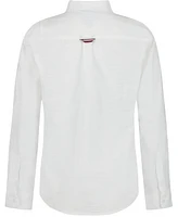 Tommy Hilfiger Big Boys Textured Long Sleeve Shirt