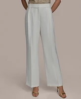 Donna Karan New York Women's Pleat-Front Wide-Leg Pants