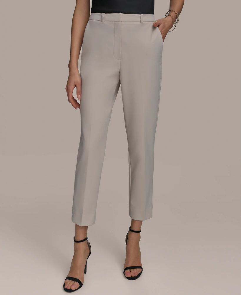 Donna Karan New York Women's Straight-Leg Ankle Pants