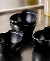 Le Creuset Enameled Cast Iron Mini Round Cocotte, Set of 4