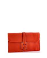 Pre-Owned Hermes Jige Duo Clutch Swift
