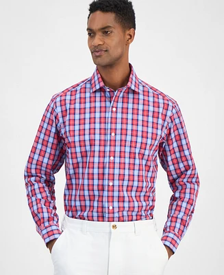Club Room Men's Plaid Dress Shirt, Exclusively at Macy's