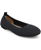 Journee Collection Women's Maryann Round Toe Ballet Flats