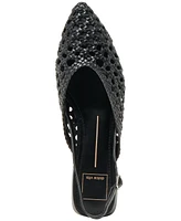 Dolce Vita Women's Birdie Slingback Woven Block-Heel Flats