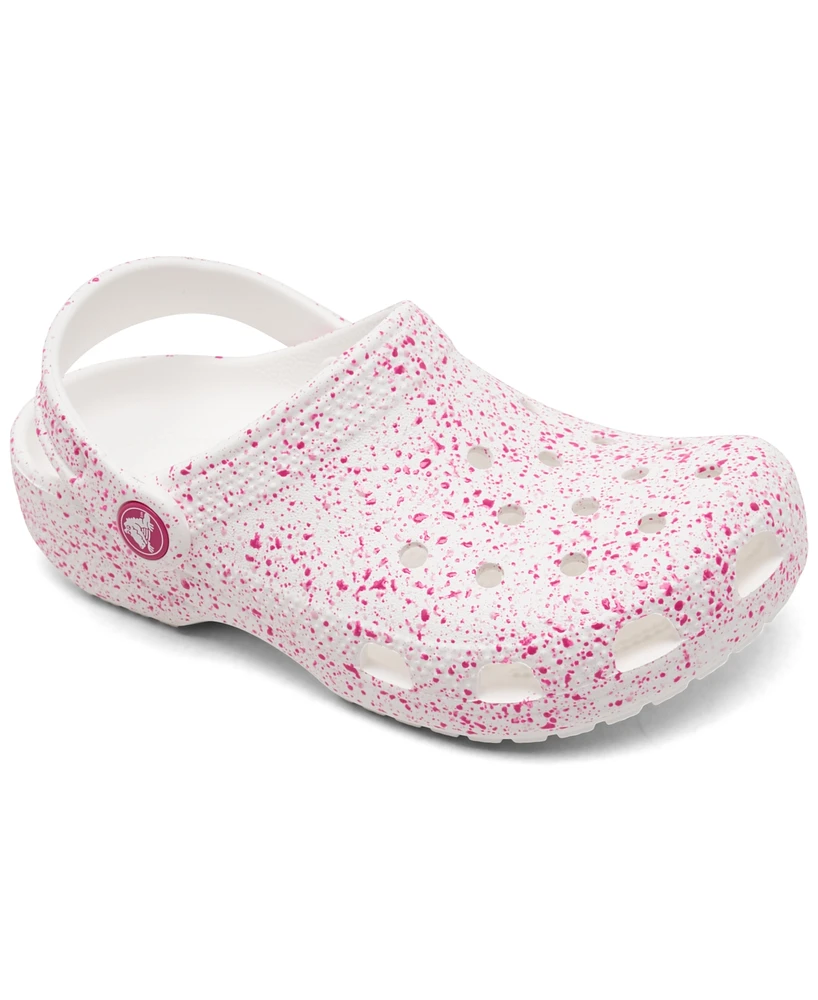 Crocs Little Kids Classic Splatter Paint Clogs from Finish Line