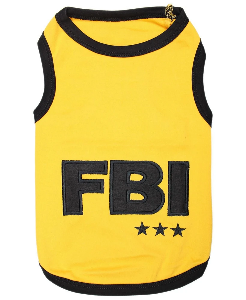 Parisian Pet Fbi Dog T-Shirt