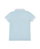 Hope & Henry Boys' Organic Short Sleeve Knit Pique Polo Shirt