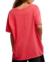 Free People Women's Nina V-Neck T-Shirt