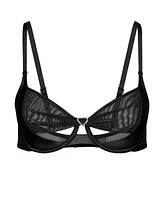 Libi Women's Plus-Size Unlined Demi Bra