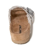 Minnetonka Women's Georgine Buckle Slide Sandals