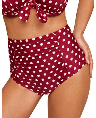 Shelby Women's Swimwear High-Waist Bikini Bottom