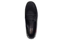 Marc Joseph New York Men's John Street Hands-Free Slip On Technology Leather Penny Loafers