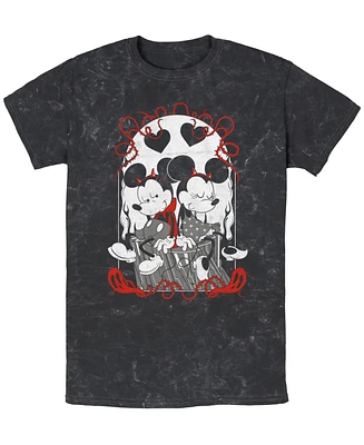 Fifth Sun Men's Mickey's Goth Tarot Short Sleeve T-Shirt