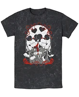 Fifth Sun Men's Mickey's Goth Tarot Short Sleeve T-Shirt