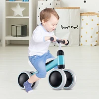 Baby Balance Bike for 2-Year-Old Boys and Girls No Pedal, 4 Wheels Stability Easy Learning