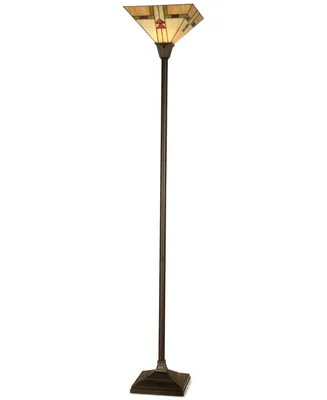 Dale Tiffany ArrowHead Torchiere Metal Floor Lamp