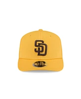 New Era Men's Yellow San Diego Padres 2025 Spring Training 9SEVENTY Stretch-Snap Hat