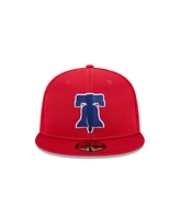 New Era Men's Red Philadelphia Phillies 2025 Spring Training 59FIFTY Fitted Hat