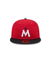 New Era Men's Red Minnesota Twins 2025 Spring Training 59FIFTY Fitted Hat