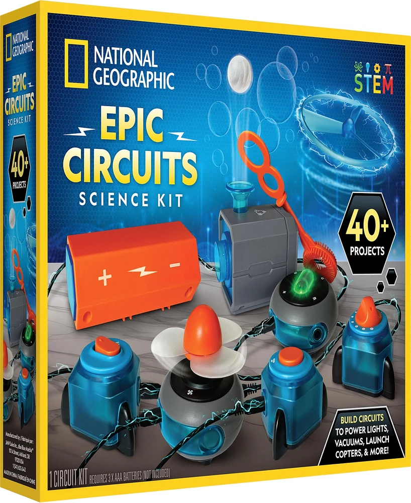 National Geographic Epic Circuits Science Kit