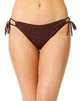Salt + Cove Juniors' Metallic Side-Tie Bikini Bottoms, Exclusively at Macy's