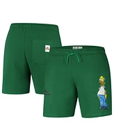 Freeze Max Men's Kelly Green the Simpsons Homer Hiding Bushes Shorts