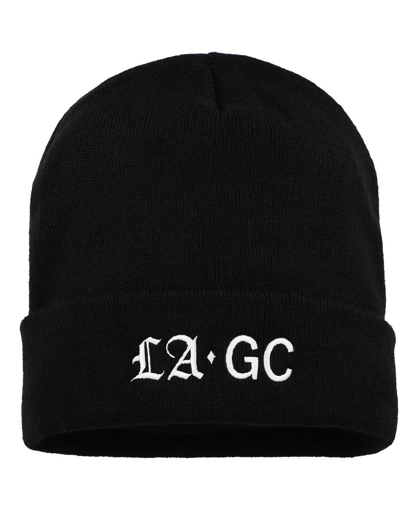 Ahead Men's Black Los Angeles Golf Club Newfoundland Cuffed Knit Hat