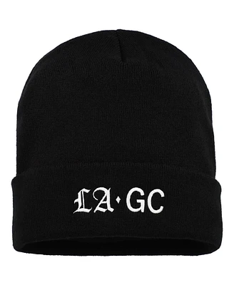 Ahead Men's Black Los Angeles Golf Club Newfoundland Cuffed Knit Hat