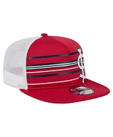 New Era Men's Red St. Louis Cardinals 9FIFTY A-Frame Trucker Snapback Hat