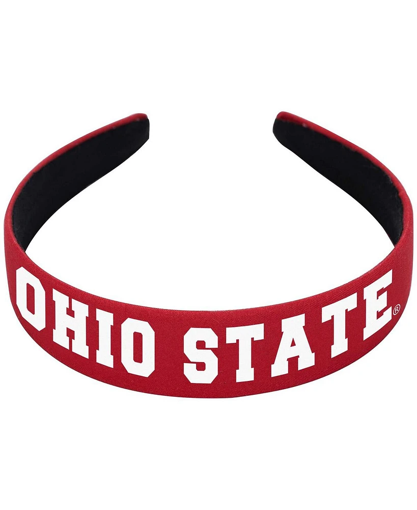 ZooZatz Scarlet Ohio State Buckeyes Hard Headband