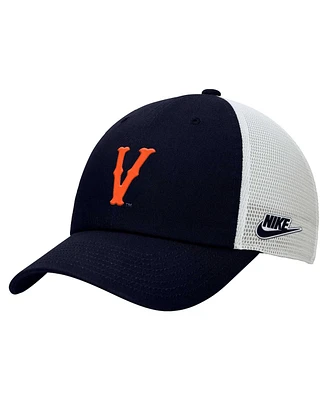 Nike Men's Navy/White Virginia Cavaliers Vintage Club Trucker Adjustable Hat