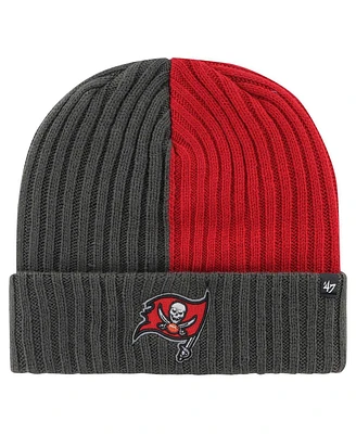 '47 Brand Men's Pewter Tampa Bay Buccaneers Fracture Cuffed Knit Hat