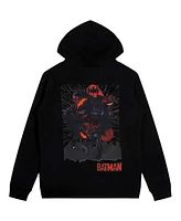 Freeze Max Big Boys and Girls Black Batman Comics Signal Pullover Hoodie