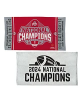 Wincraft Ohio State Buckeyes College Football Playoff 2024 National Champions Locker Room 22" x 42" Double-Sided Towel