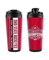 Wincraft Ohio State Buckeyes College Football Playoff 2024 National Champions 26oz. 4D Flex Ice Shaker Tumbler