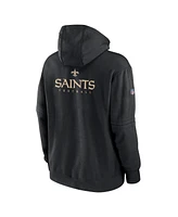 Men's Nike New Orleans Saints Sideline Club Fleece Pullover Hoodie