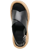 Dolce Vita Women's Skylar Platform Crossband Espadrille Wedge Sandals