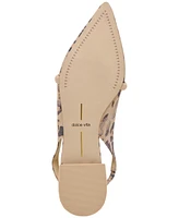 Dolce Vita Women's Payge Bow Pointed-Toe Slingback Flats