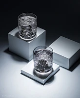 JoyJolt Star Wars Dark Side Monochrome Short Drinking Glasses, Set of 2