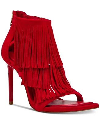 Steve Madden Women's Fringzy Stiletto Sandals