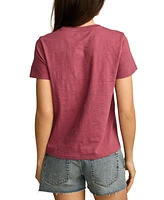 Lucky Brand Women's Cotton Mickey Logo Graphic T-Shirt