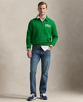 Polo Ralph Lauren Men's Logo Fleece Collared Sweatshirt