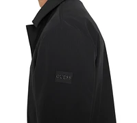 Guess Men's Lightweight Water Resistant Ripstop Trench Coat