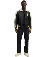 Hugo Boss x Nfl Men's Velvet Trim Bomber Jacket