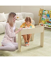 Kids Desk and Chair Set Wooded Toddler Table and Chair Set with Proper Height